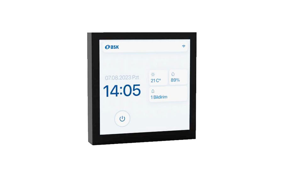 Rekuperačné jednotky BSK LCD dotykový display